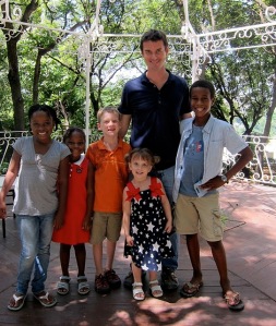 Troy & his kids